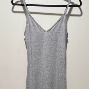 Gray Sleeveless Women's Dress